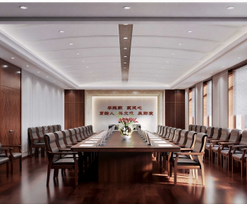 New Chinese Style Meeting Room-ID:559582003