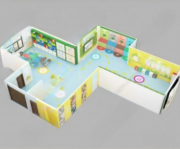 Modern Children's Kindergarten-ID:400568017