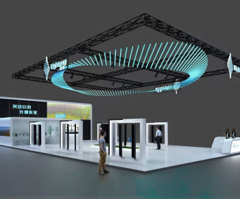 Modern Exhibition Hall-ID:794329884