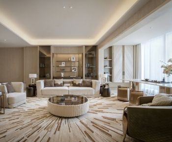 Modern A Living Room-ID:949902061