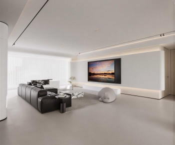 Modern A Living Room-ID:659333945