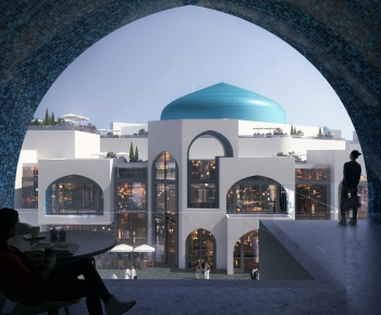 European Style Appearance Of Commercial Building-ID:101900161