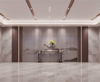 New Chinese Style Office Reception Desk-ID:597785002