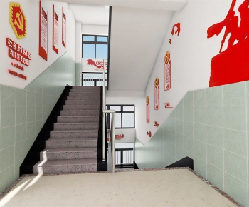Modern Office Stairwell-ID:262316945