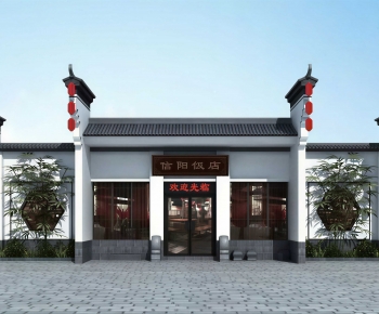 Chinese Style Facade Element-ID:710786109