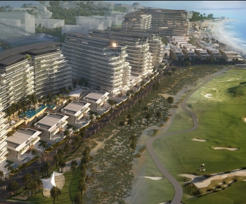 Modern Architectural Bird's-eye View Planning-ID:958579064