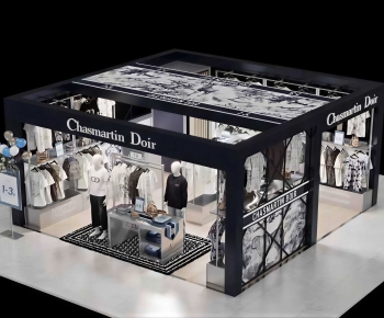 Modern Clothing Store-ID:605909118
