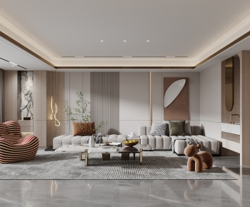 Modern A Living Room-ID:419014938