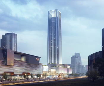 Modern Building Appearance-ID:254152069