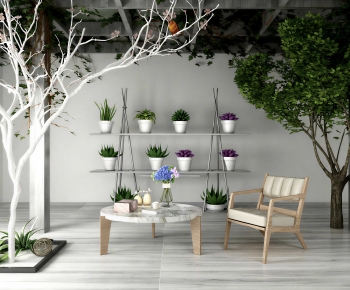 Modern Leisure Table And Chair-ID:308177954