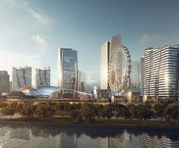 Modern Appearance Of Commercial Building-ID:639404067