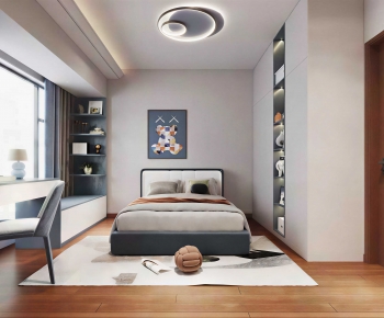 Modern Boy's Room And Son's Room-ID:302125932