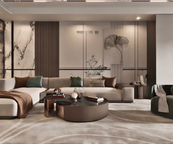 Modern A Living Room-ID:725500692