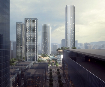 Modern Building Appearance-ID:462204934