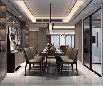 Modern Dining Room-ID:392297034