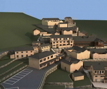 Modern Residential Building-ID:378638039
