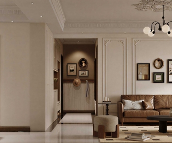 French Style A Living Room-ID:397702935