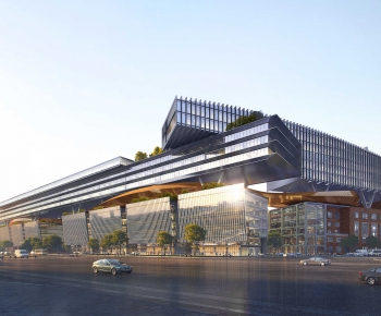 Modern Appearance Of Commercial Building-ID:531877999