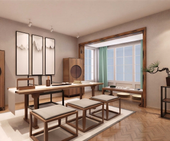 New Chinese Style Tea House-ID:359874967