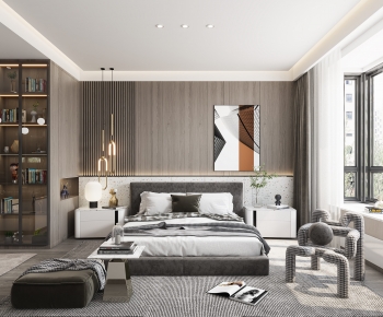 Modern Bedroom-ID:596405988