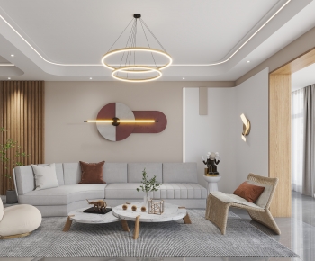 Modern A Living Room-ID:631158116