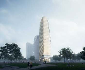 Modern Building Appearance-ID:143305066