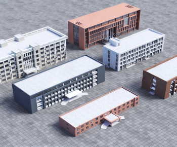 Modern Appearance Of Commercial Building-ID:398788932