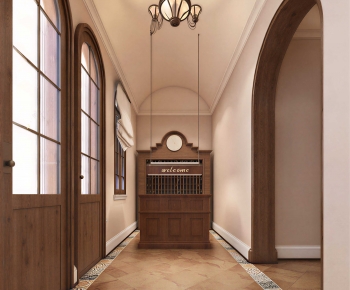American Style Hallway-ID:131535056