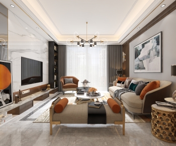 Modern A Living Room-ID:584028969