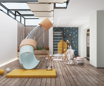 Modern Children's Room Activity Room-ID:979101909