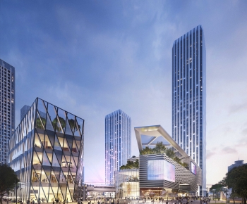 Modern Building Appearance-ID:549088008