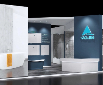 Modern Exhibition Hall-ID:383896112