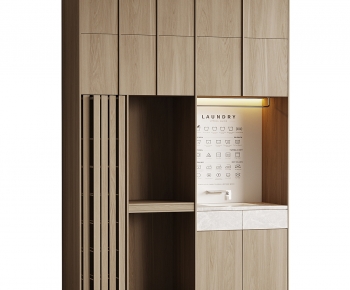 Modern Laundry Cabinet-ID:826224098