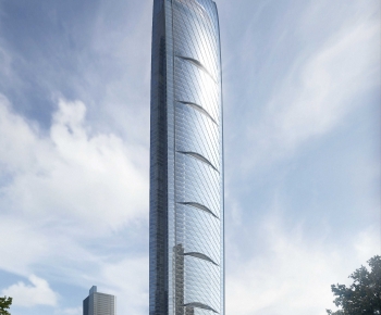 Modern Appearance Of Commercial Building-ID:517780834