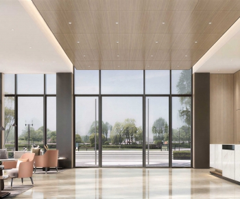 Modern Office Reception Desk-ID:279620891