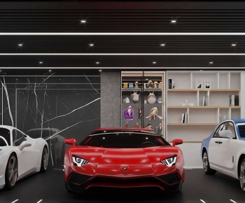 Modern Underground Garage-ID:771560912