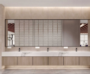 Modern Public Toilet-ID:691934116