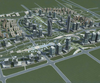 Modern Architectural Bird's-eye View Planning-ID:603827959