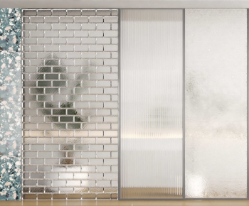 Modern Glass Screen Partition-ID:157243011