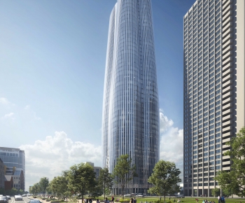 Modern Residential Building-ID:543678057