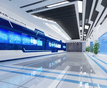 Modern Exhibition Hall-ID:990178119