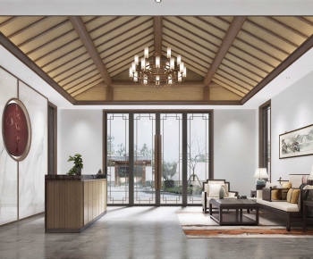 New Chinese Style Reception Area-ID:154294972
