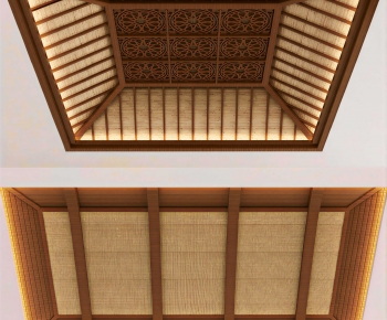 Southeast Asian Style Suspended Ceiling-ID:453892952