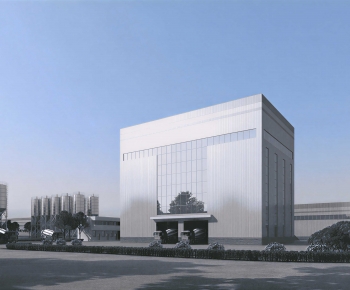Modern Industrial Building-ID:117311959