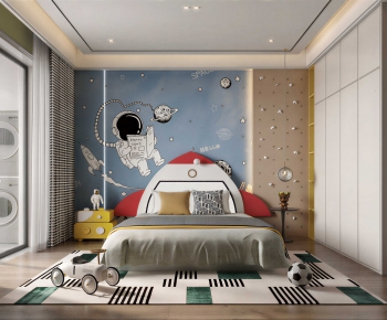 Modern Boy's Room And Son's Room-ID:101536997