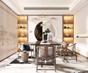 New Chinese Style Tea House-ID:377779018