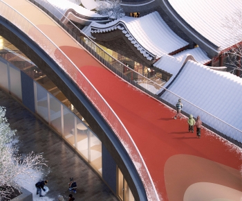 New Chinese Style School Building-ID:685169943