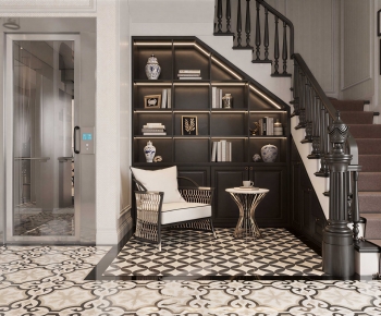 French Style Stairwell-ID:379230983