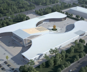 Modern Architectural Bird's-eye View Planning-ID:800628904