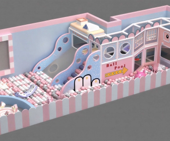 Modern Children's Amusement Park-ID:691535951